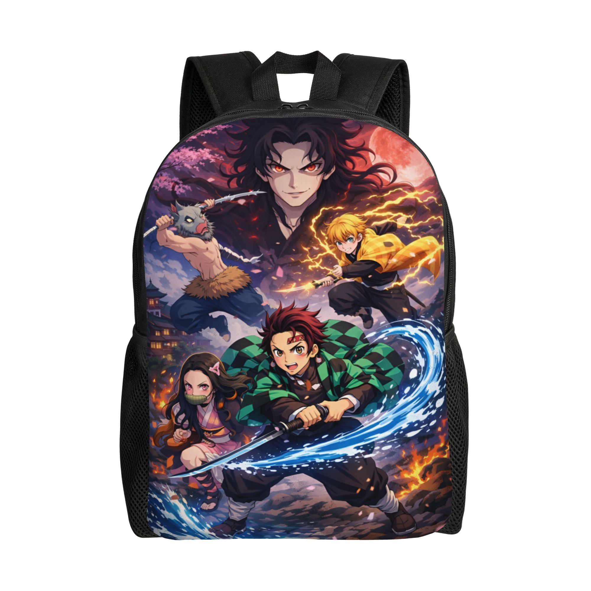 Laptop Accessories Pouch - D-Demons Slayers Travel Backpack Women Men