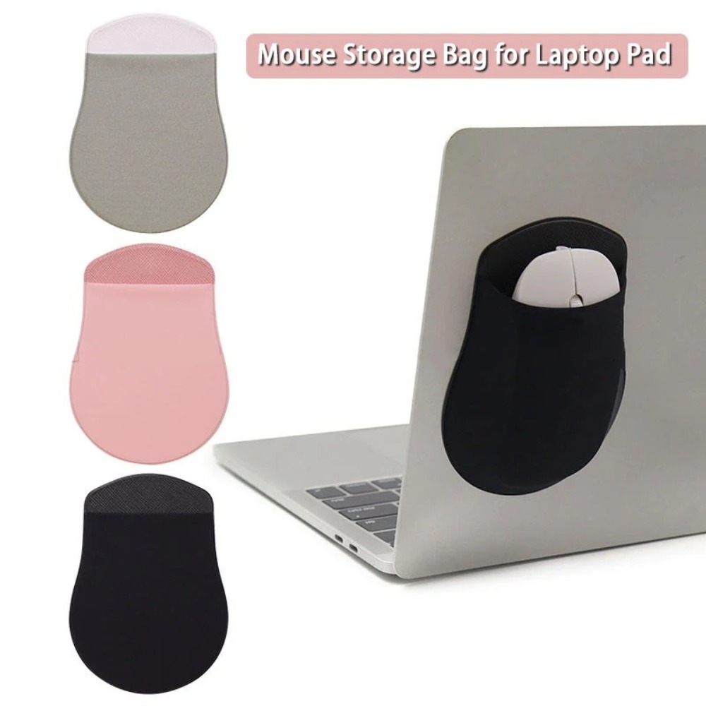 Laptop Accessories Pouch - Accessories Universal Laptop Mouse Holder Self-Adhesive