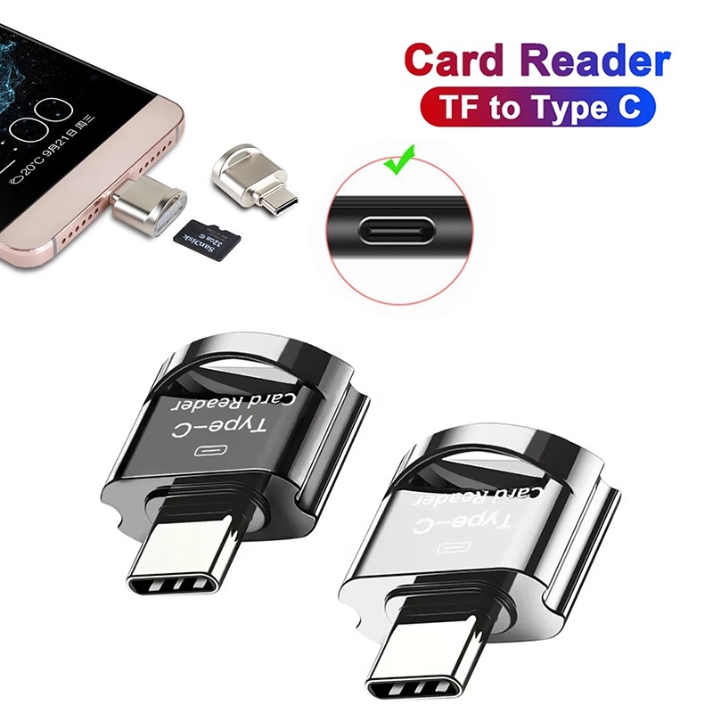 Laptop Accessories For Programmers - OTG Micro SD TF Card Reader
