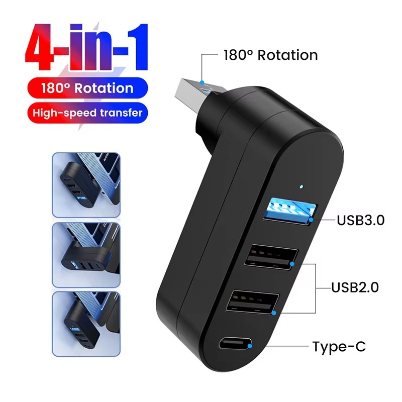 Laptop Accessories Box - USB Hub 3.0 Mini Splitter Box