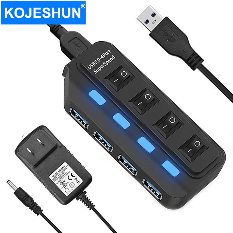 Laptop Accessories For Programmers - 4 Ports USB 3.0 HUB 5Gbps