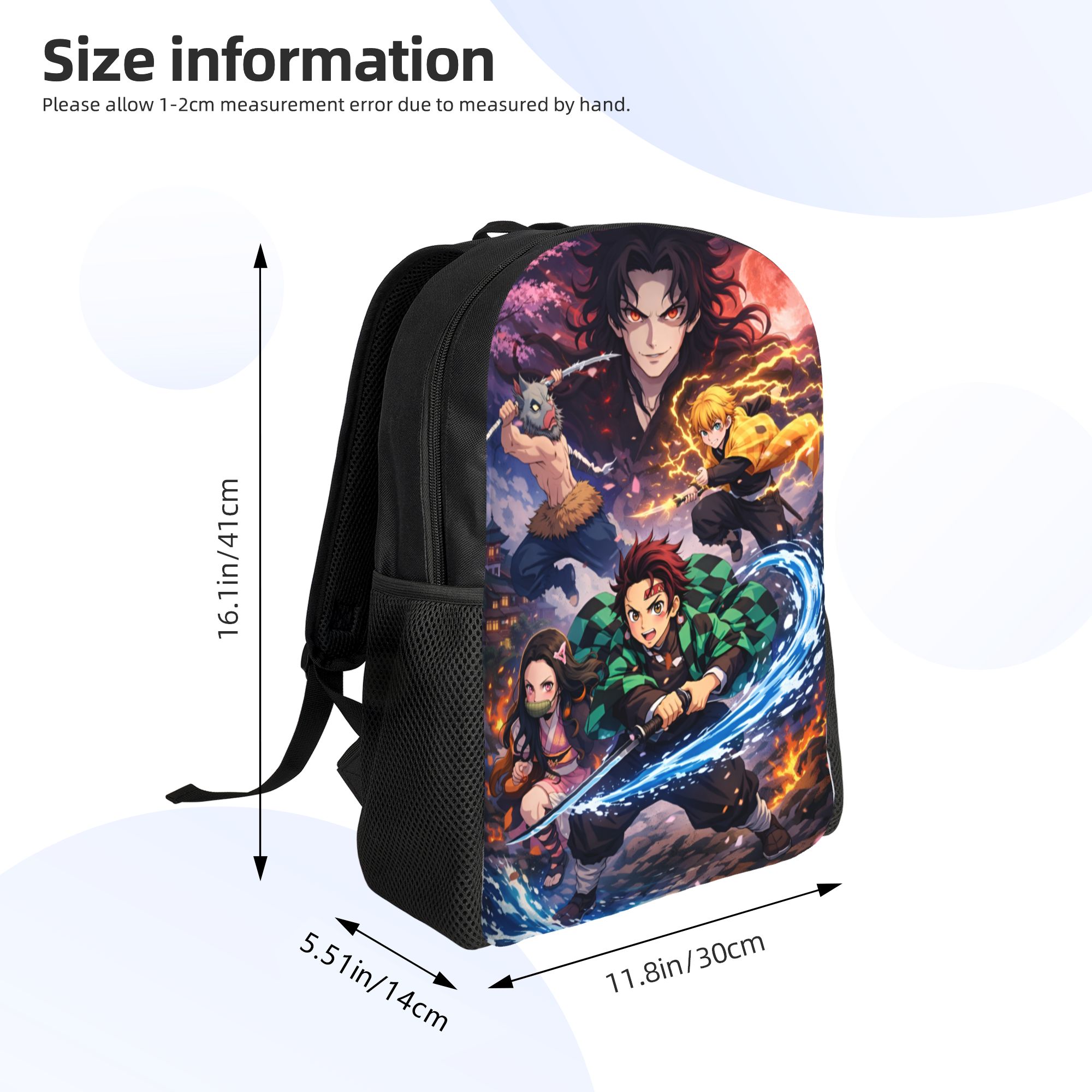 D-Demons Slayers Travel Backpa - огляд і ціна Laptop Accessories Pouch