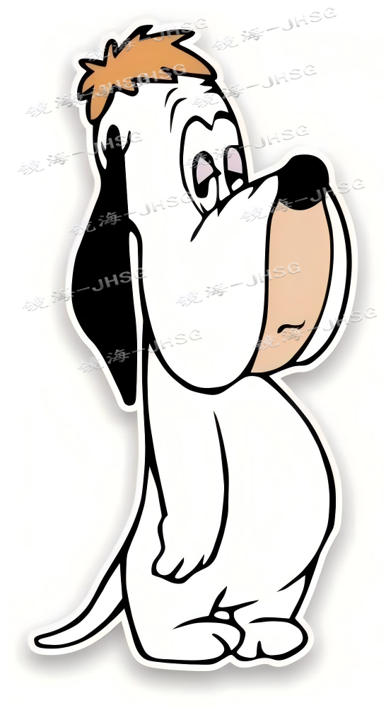 Droopy Dog Cartoon Stickers, C - огляд і ціна Laptop External Accessories