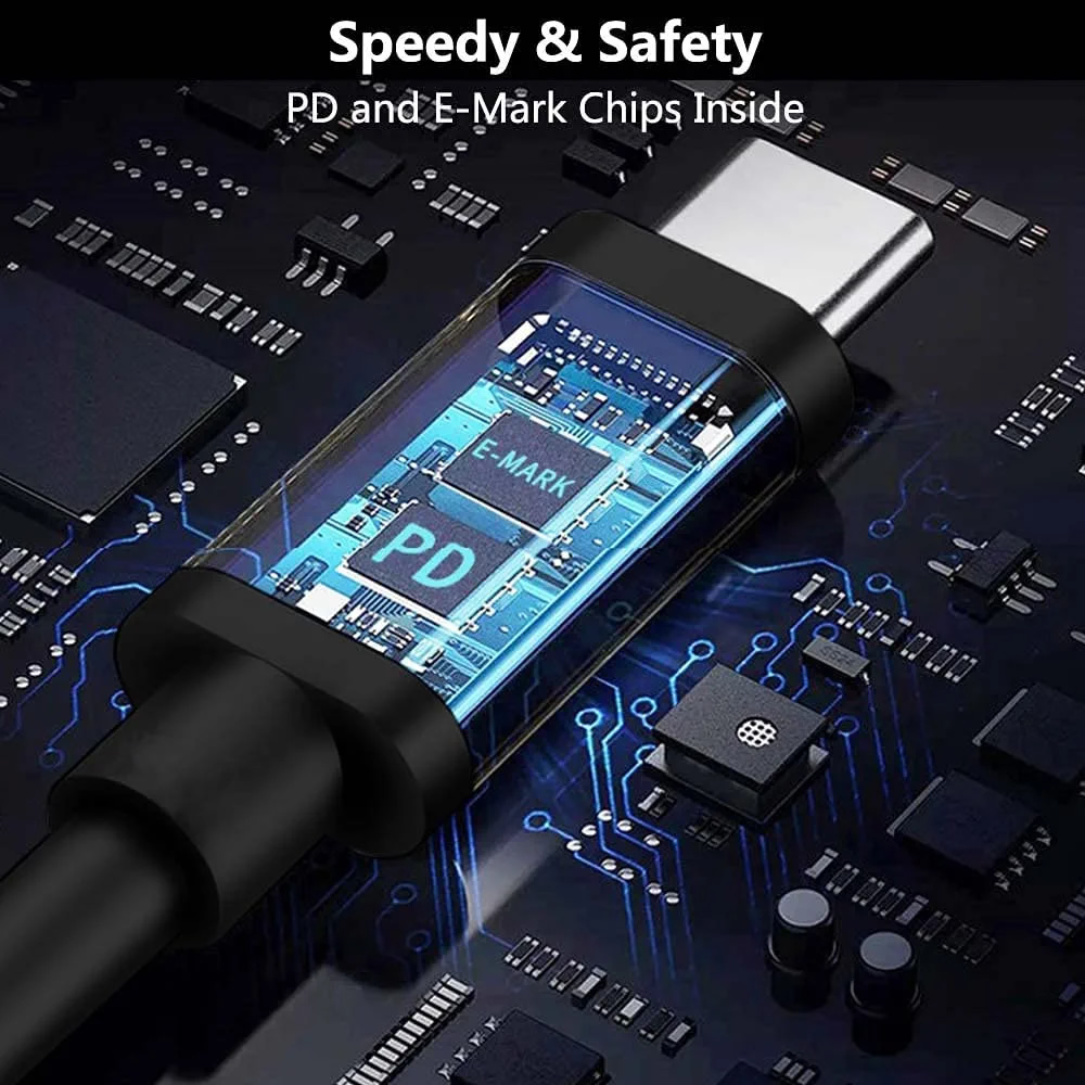 100W Type C to 5.5x2.5mm Male  - огляд і ціна Laptop Lock Cable