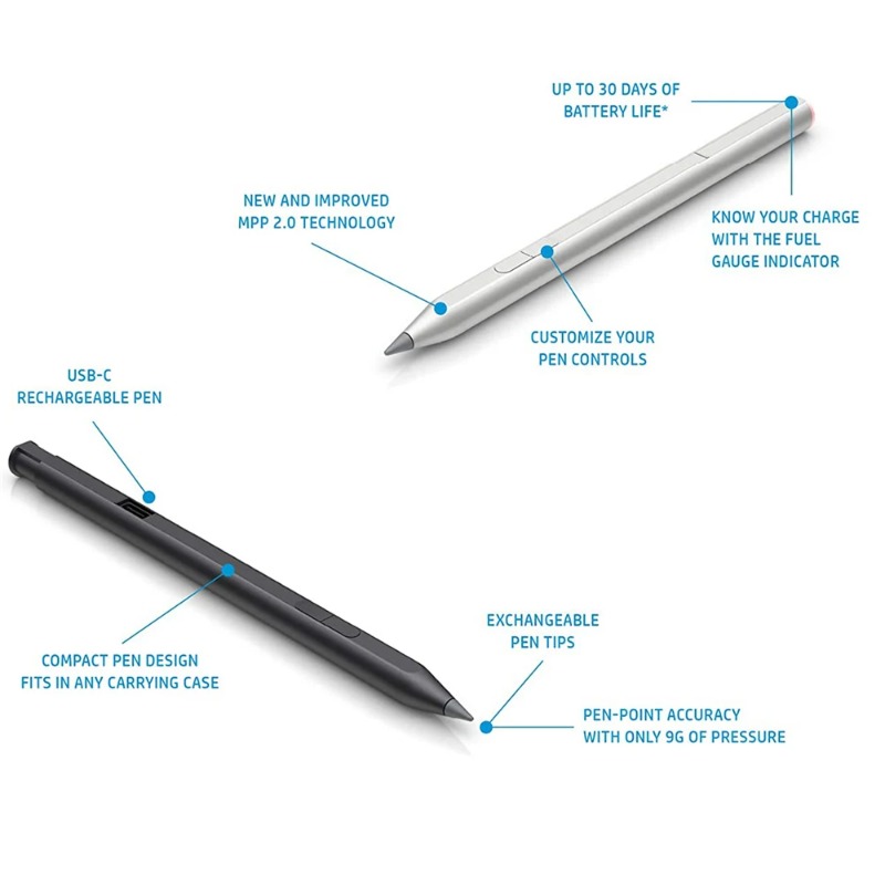NEW 4096 Stylus Pen Rechargeab - огляд і ціна Laptop Accessories Hp Victus