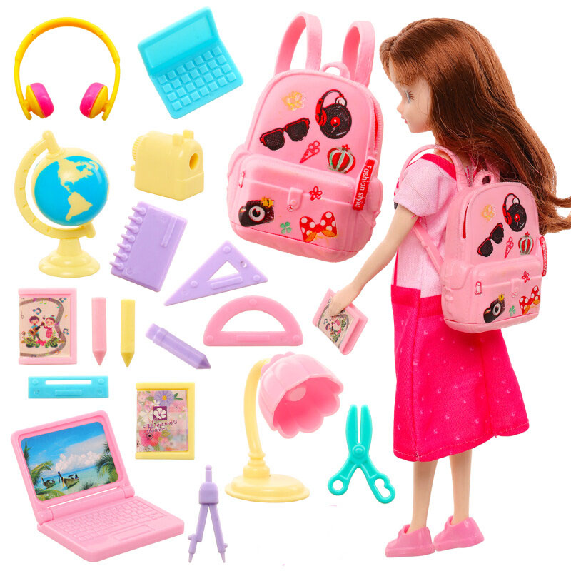 Fashion 19 Doll Furniture Scho - огляд і ціна Laptop Accessories Kit