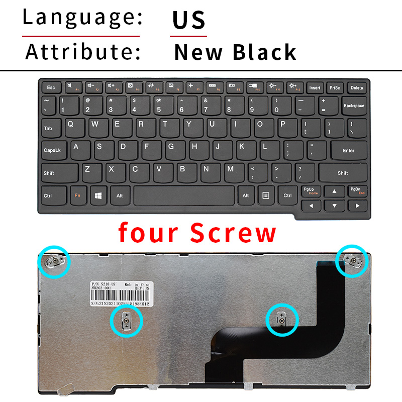 US Keyboard for Lenovo Ideapad - огляд і ціна Yoga Laptop Accessories
