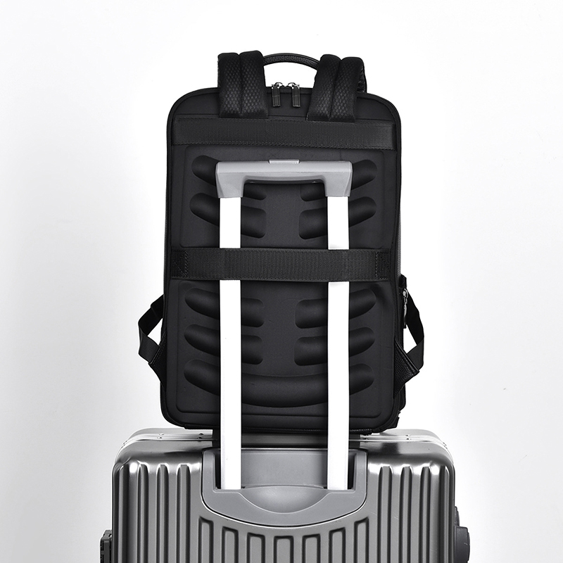 PU Leather Men's Backpack USB  - огляд і ціна Laptop Accessories Box