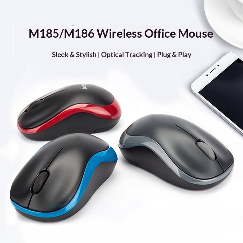 Logitech M185 Wireless Mouse P - огляд і ціна Laptop Accessories Officeworks