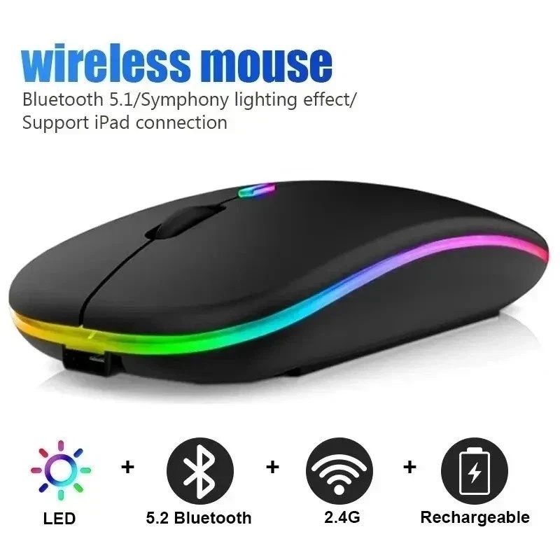Wireless Mouse Bluetooth Dual  - огляд і ціна Laptop External Accessories