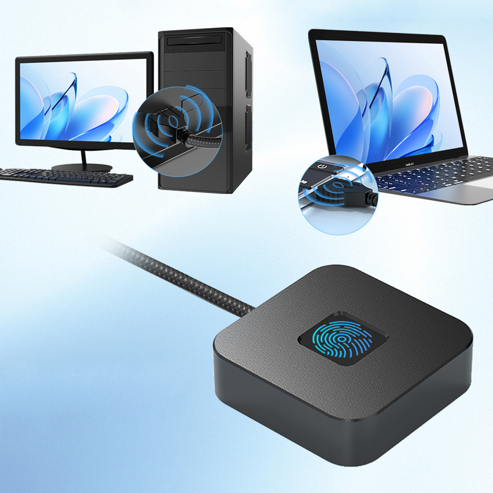 USB Fingerprint Reader For Win - огляд і ціна Fingerprint Reader Usb