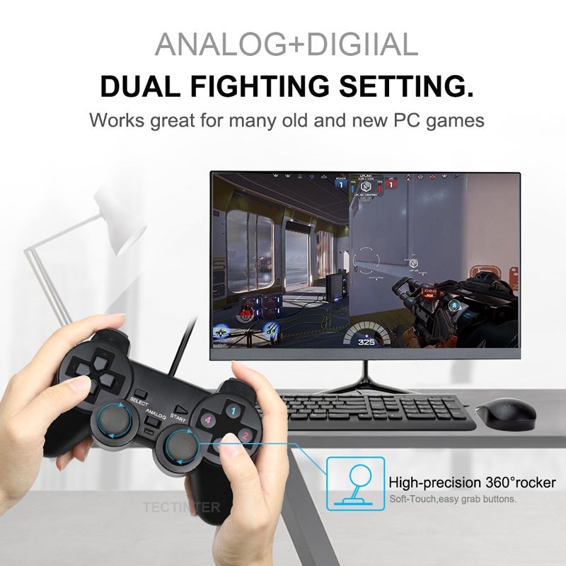 Wired USB PC Gaming Joystick G - огляд і ціна Laptop Accessories For Programmers