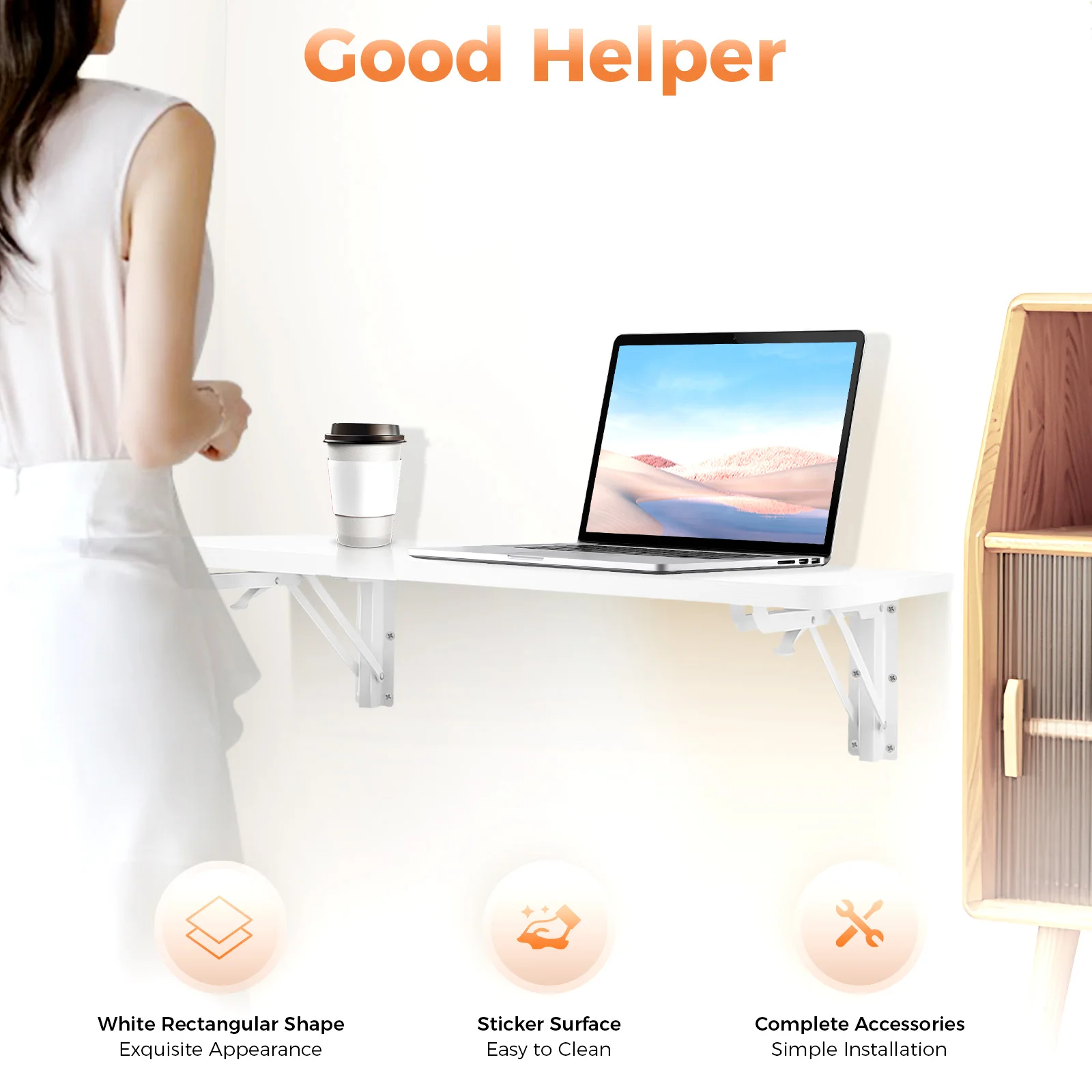 Space Saving Foldable Wall Mou - огляд і ціна Laptop Accessories Officeworks