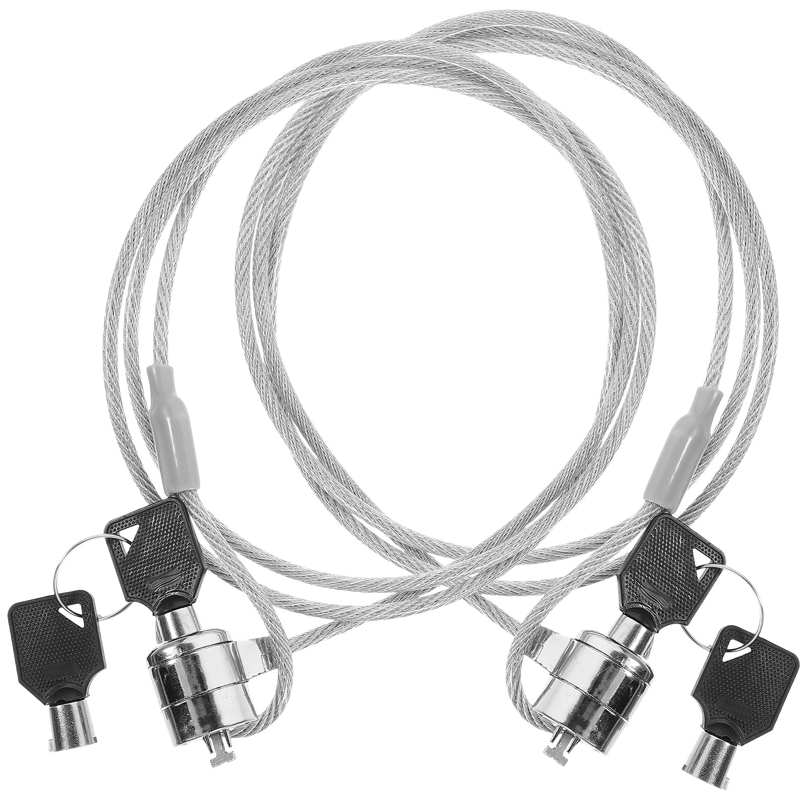 2Sets Lightweight Keyed Laptop - огляд і ціна Laptop Lock Cable