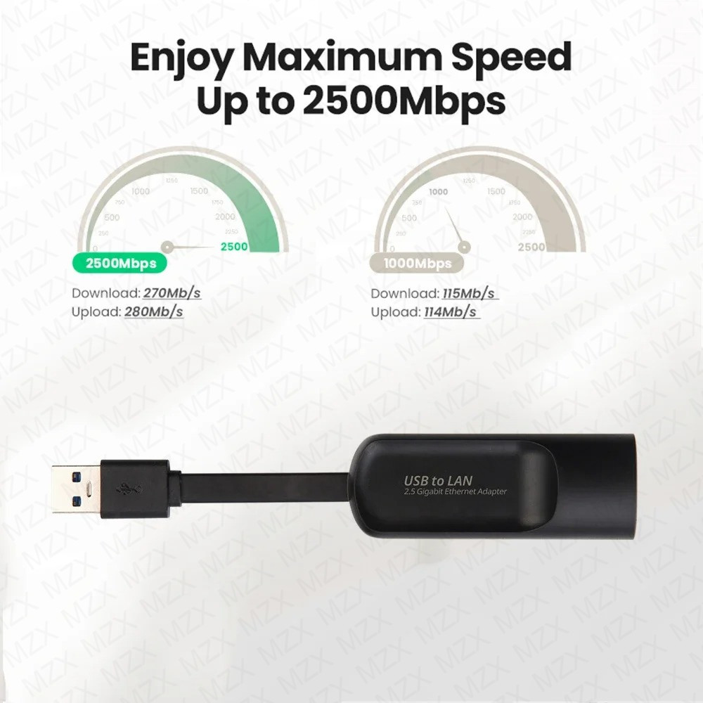2.5G 2500Mbps Network Card Gig - огляд і ціна Laptop External Accessories
