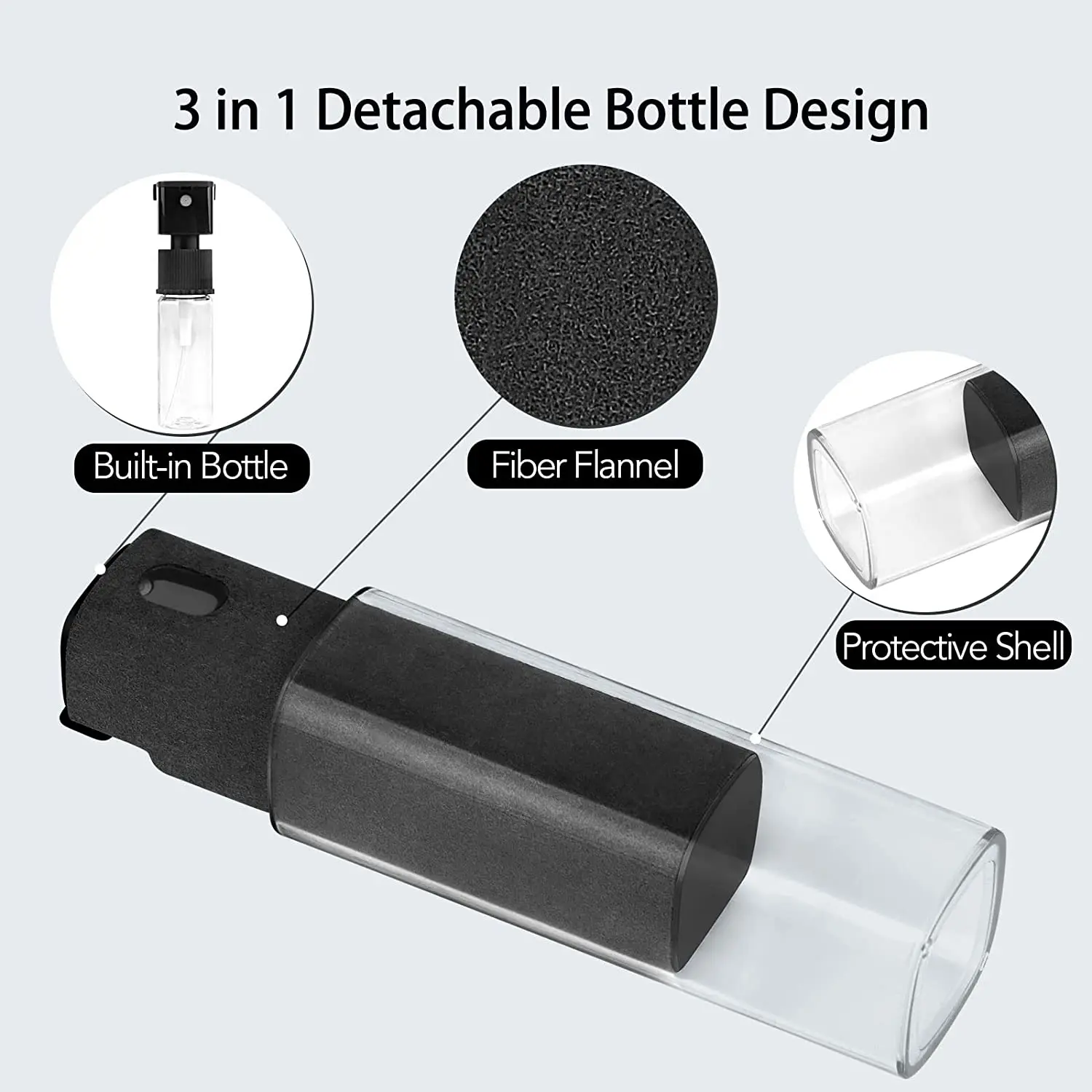 2 in 1 Screen Cleaner Spray Bo - огляд і ціна Laptop Accessories Kit