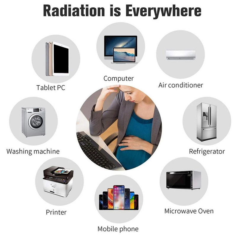 Anti-Radiation Metal Sticker f - огляд і ціна Laptop Accessories For Programmers