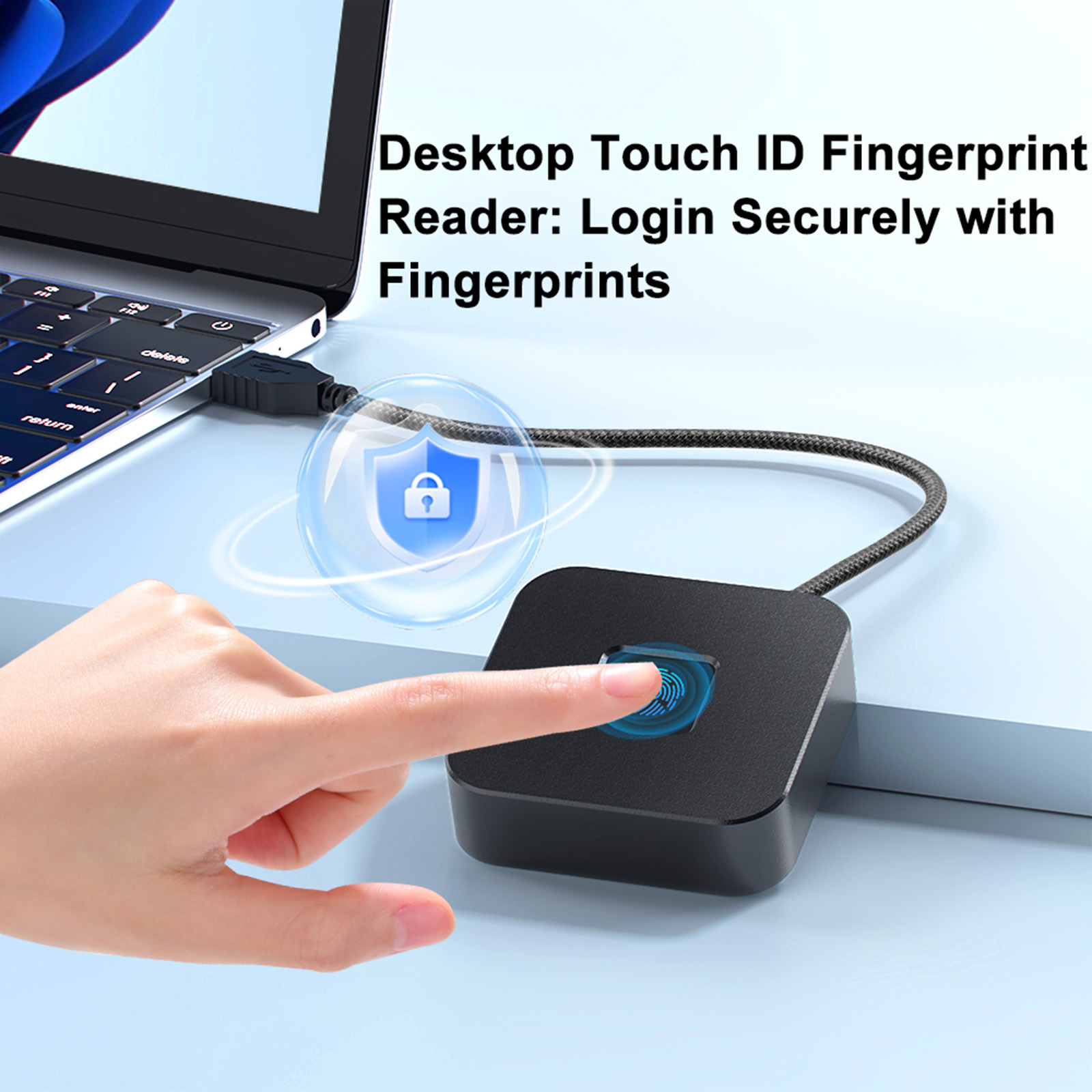 USB Fingerprint Reader with 5f - огляд і ціна Fingerprint Reader Usb