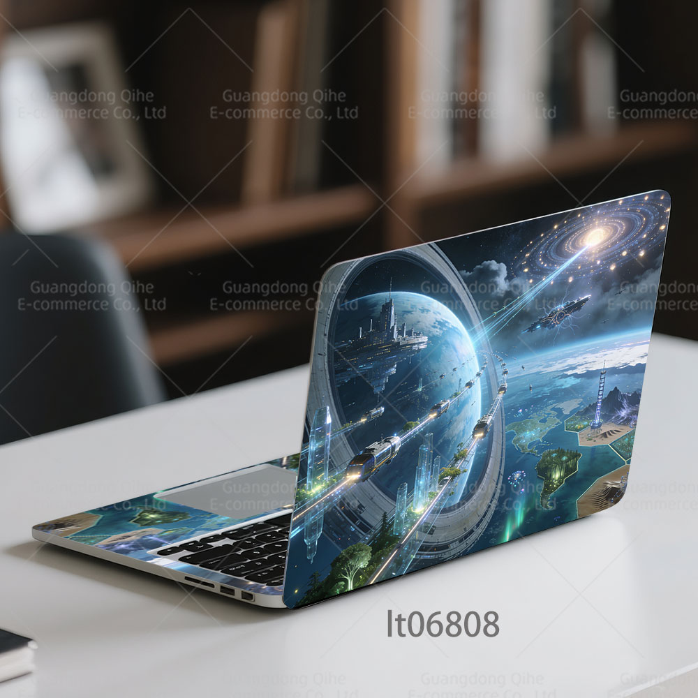 2PCS Futuristic City Laptop De - огляд і ціна Laptop Accessories Msi