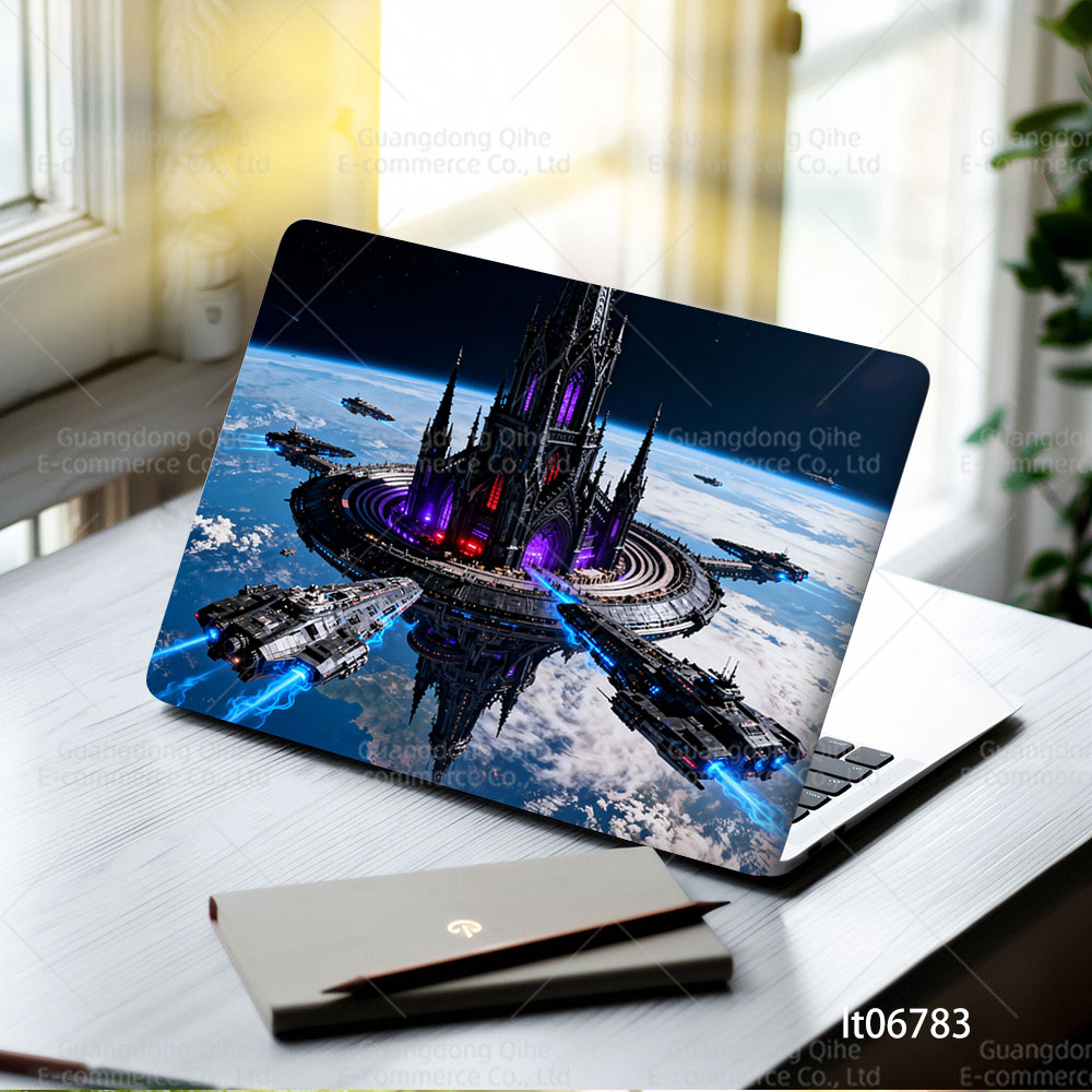 2PCS Futuristic City Laptop De - огляд і ціна Laptop Accessories Msi