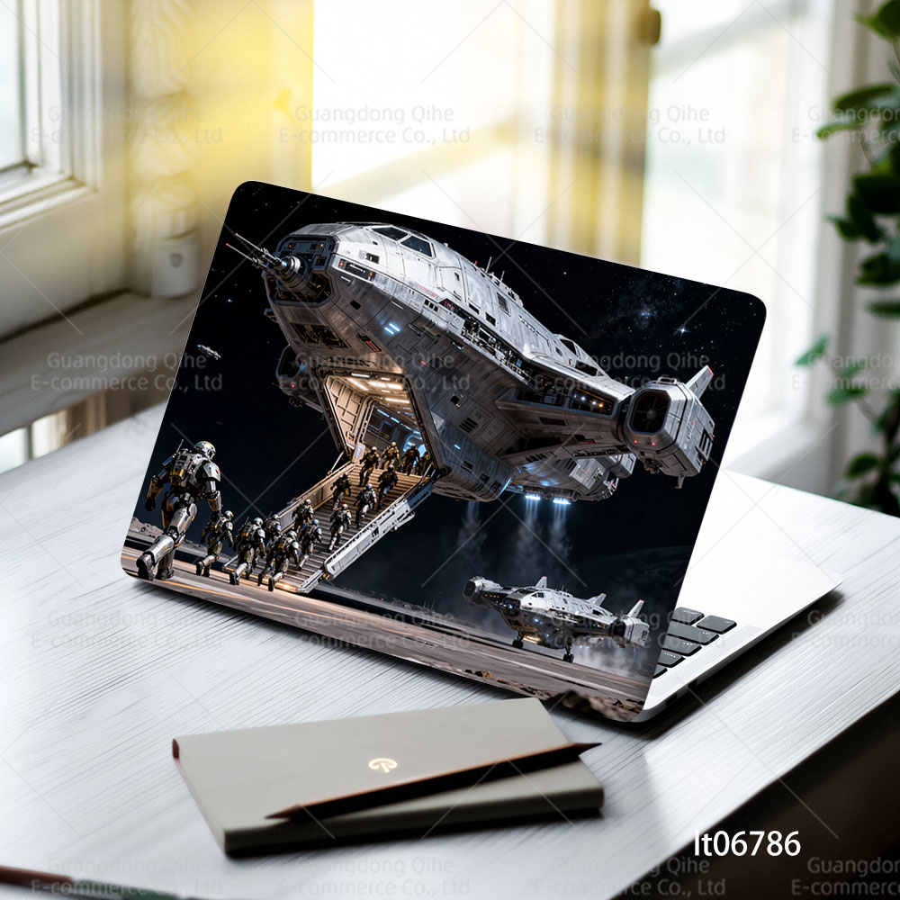 2PCS Futuristic City Laptop De - огляд і ціна Laptop Accessories Msi